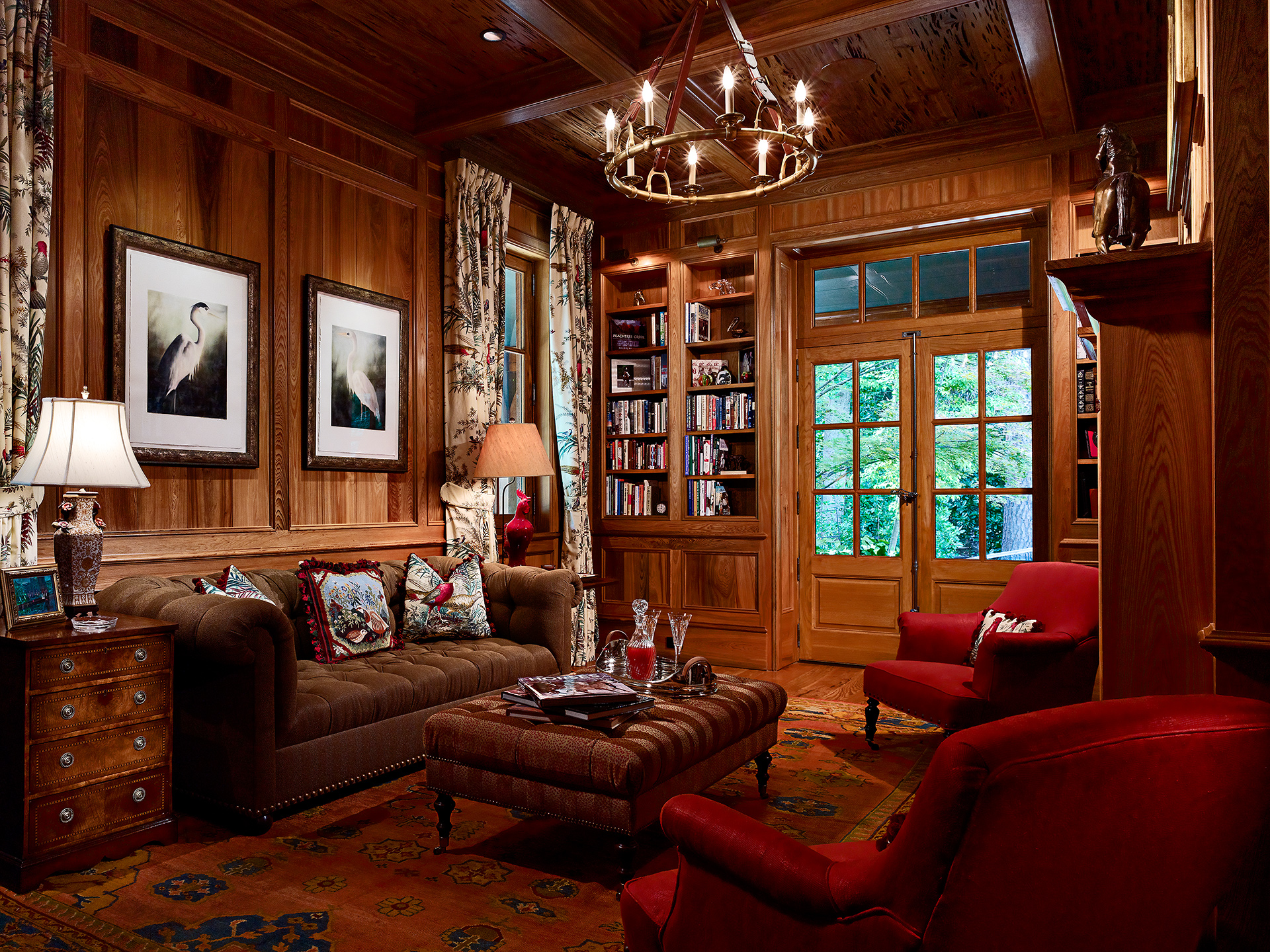 Bohler Wooden Living Room
